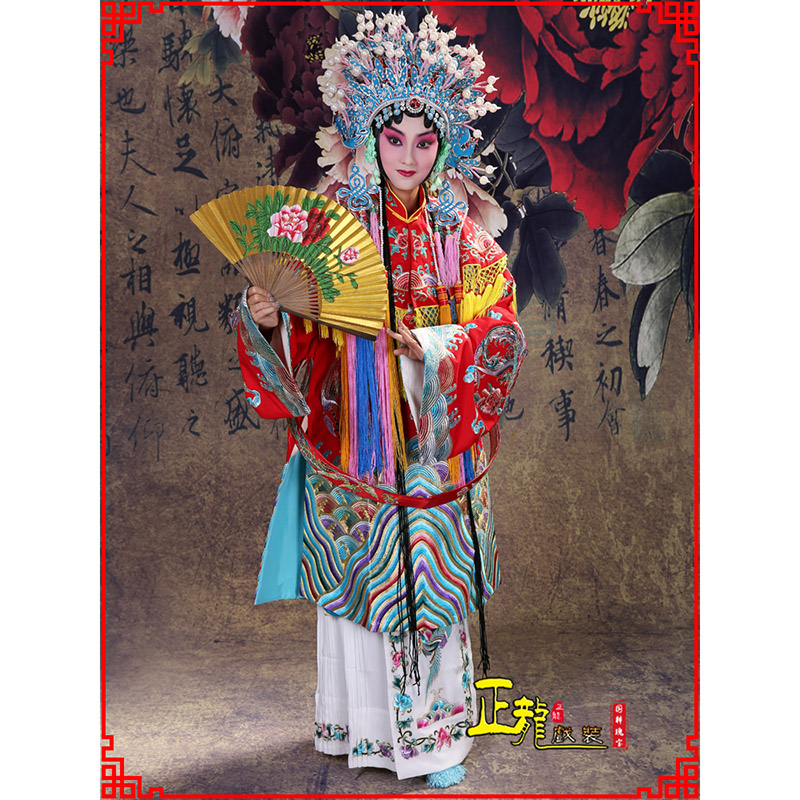 茅箭凤袍杨贵妃贵妃醉酒 软绉团凤女蟒