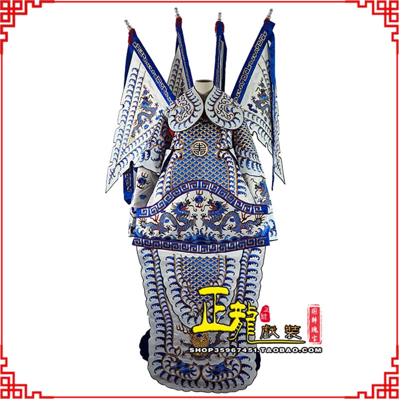 茅箭武生武将大靠祥龙勾金